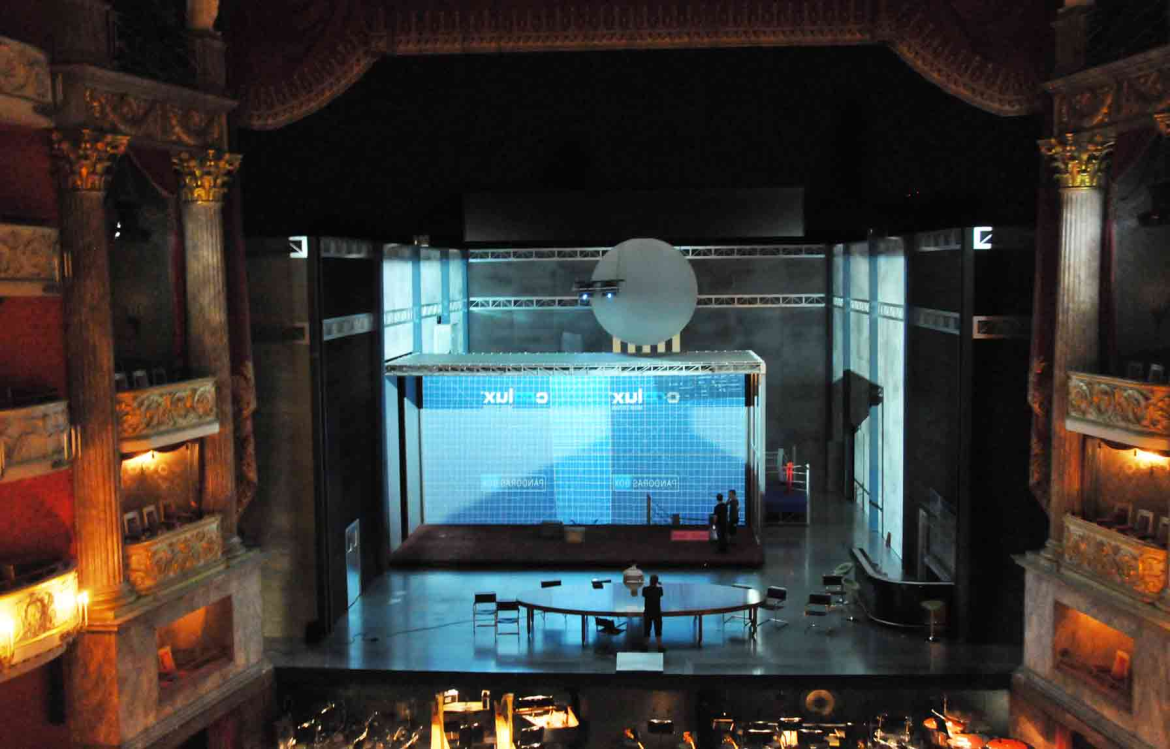 Bühnenbau der Bayerischen Staatsoper