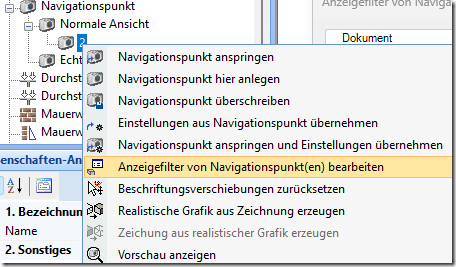 Blog:So kann der Anzeigefilter für Navigationspunkte bearbeitet werden.