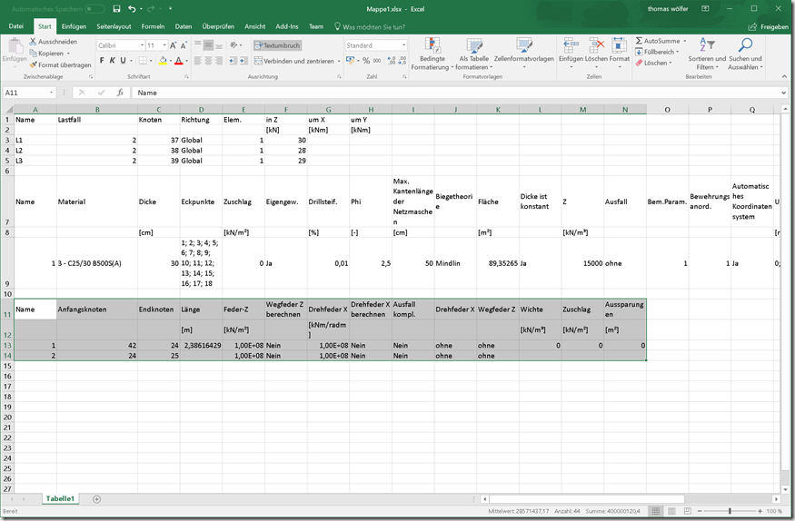 Blog:Datenaustausch mit Excel über die Zwischenablage: Teil 2