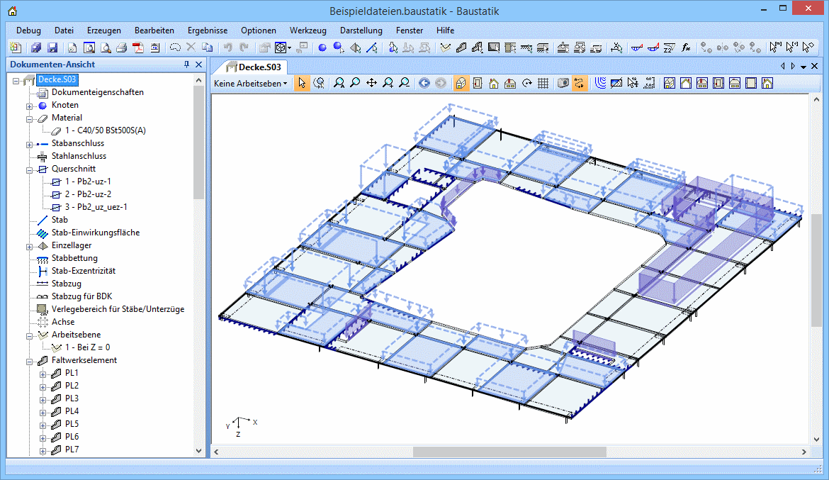 @name mit der Baustatik