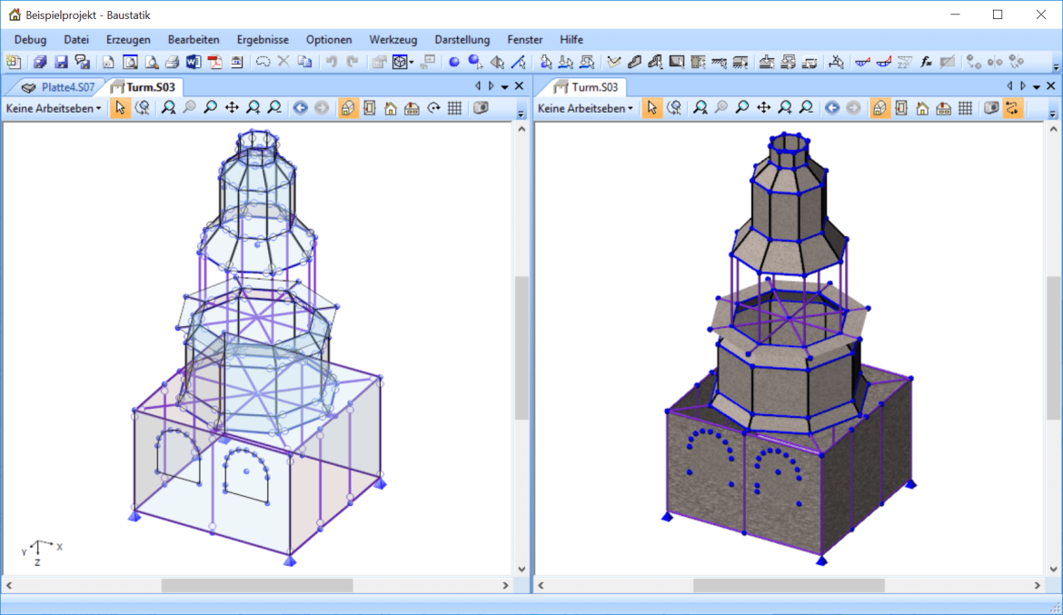 @name mit der Baustatik