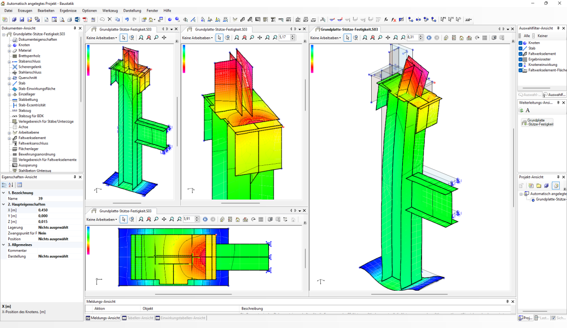 @name mit der Baustatik