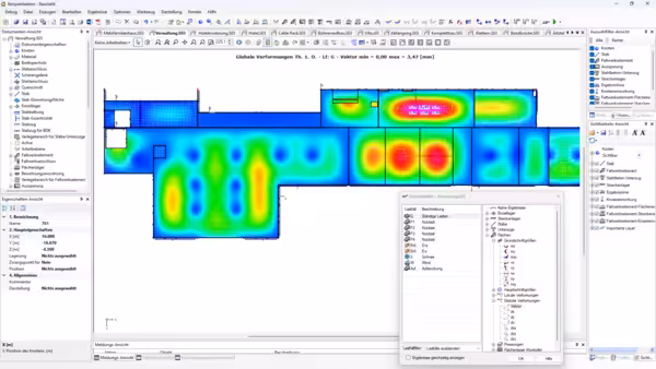 Komplette Verwaltungsgebäude.