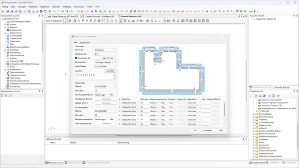 Baustatik Lernvideo: Schutzraum-Schnelleingabe nach der TWK