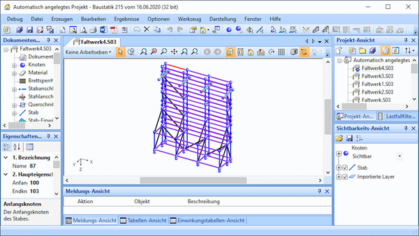 Strukturdaten aus LayPLAN importieren