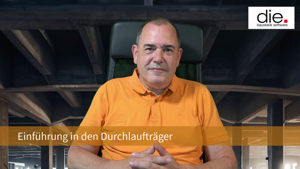 Einführung in den Durchlaufträger der Baustatik