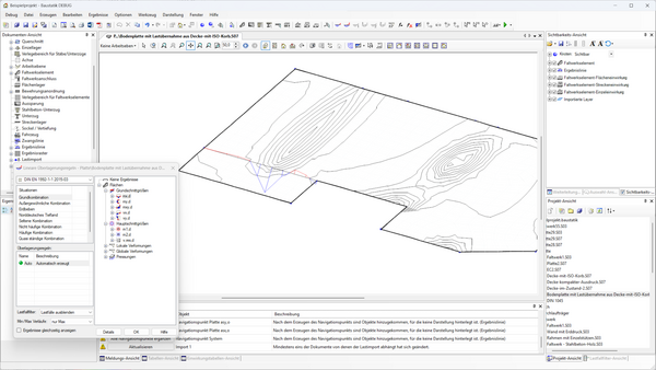 So verwenden Sie Ergebnislinien in der Baustatik