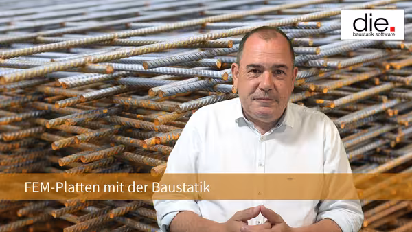 FEM-Platten mit der Baustatik