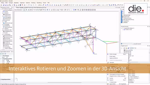 Interaktives Rotieren und Zoomen
