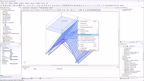 Drehpunkt für die 3D-Drehung ändern