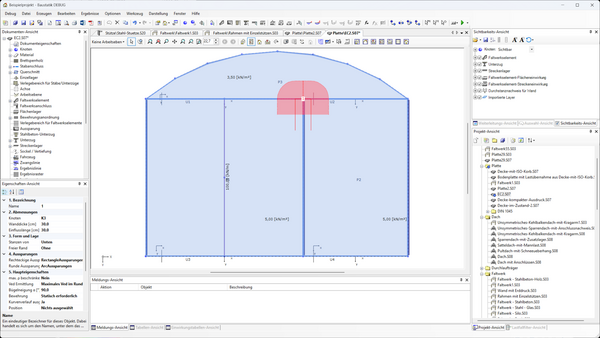 Abzugslast für Stanznachweis automatisch ermitteln