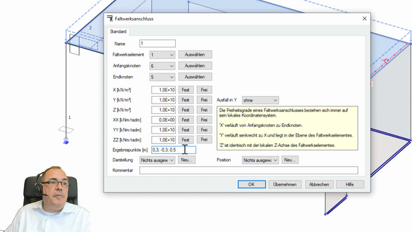 So legen Sie zusätzliche Stellen für die Ausgabe von Ergebnissen fest.