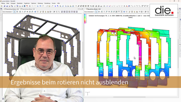 Ergebnisse beim interaktiven Drehen des Systems anzeigen