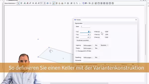 Variantenkonstruktions-Beispiel: Ein Keller