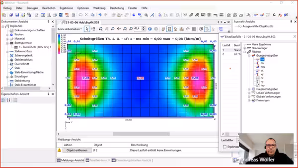 Webinar: Holzbemessung nach EN 1995 in der Baustatik