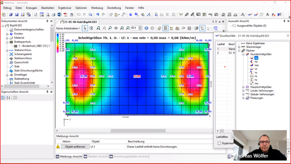 Webinar: Holzbemessung nach EN 1995 in der Baustatik
