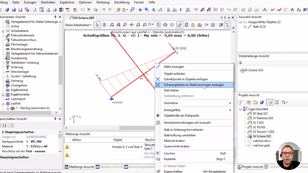 Webinar: Lager und Anschlüsse im Rahmen