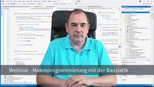 Makroprogrammierung mit der Baustatik