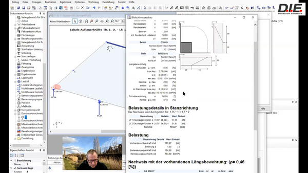 Webinar: Durchstanznachweis mit der Baustatik