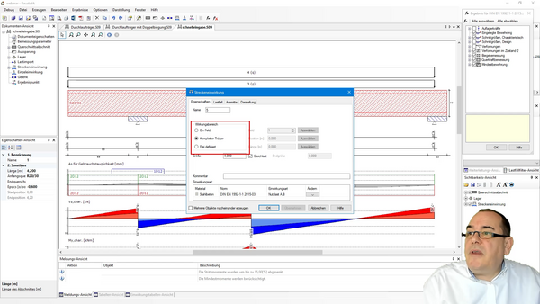 Webinar: Der Durchlaufträger in der Baustatik