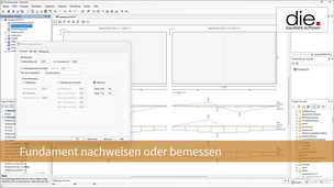 Fundamente bemessen oder nachweisen