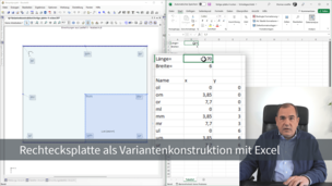 Beispiel für die Variantenkonstruktion mit Excel