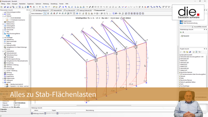 Alles zu Stab-Flächenlasten