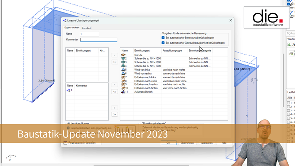 Blog:Baustatik-Update für November 2023 ist da